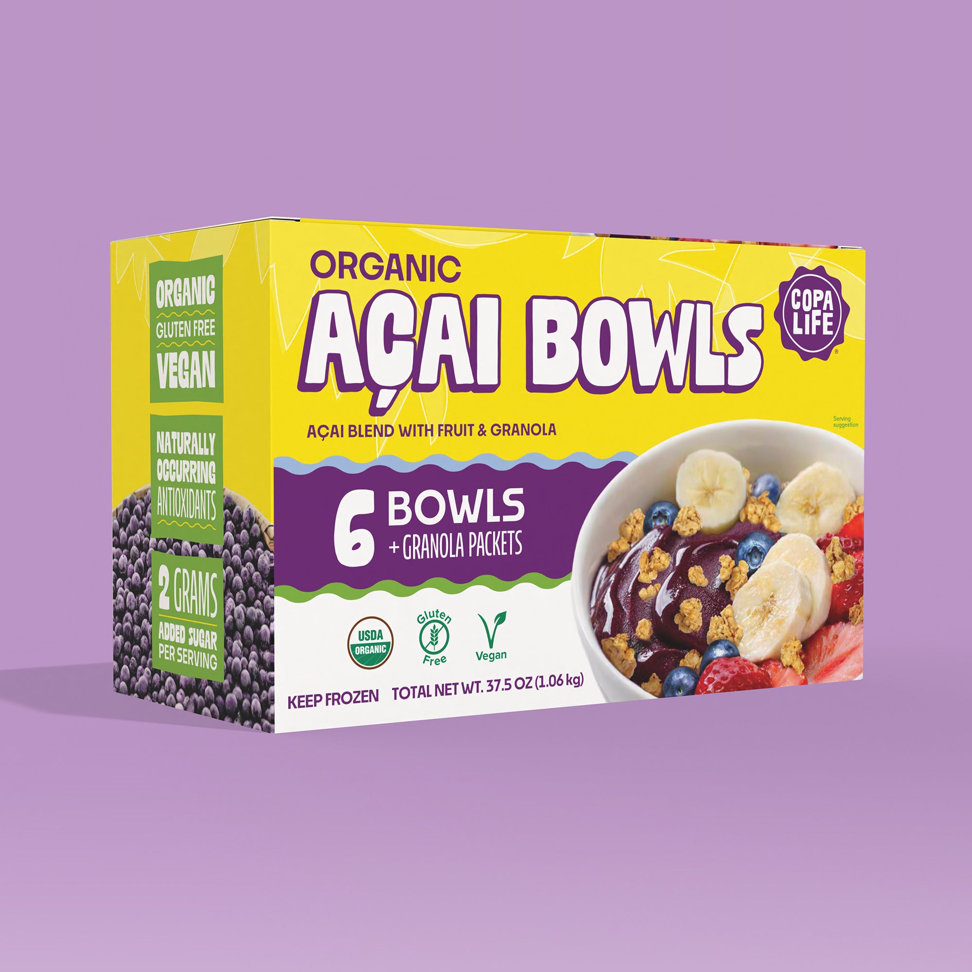 Açai Bowls with Fruit & Granola